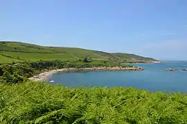 The bay of Quervière