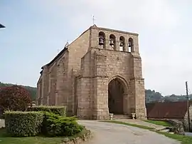 The church in Saint-Quentin-la-Chabanne