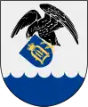 Örnsköldsvik (1894): Örn = Eagle, Sköld = Shield and Vik = Bay.