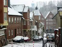 Übach seen from the church