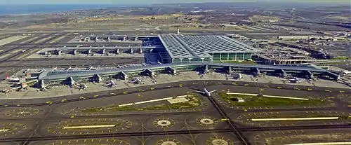 Istanbul Airport serving Istanbul, Turkey