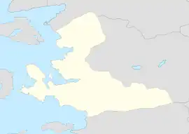 Balıklıova is located in İzmir