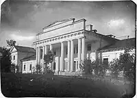 Tyszkiewicz palace in Łahojsk (in ruins)