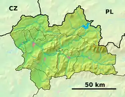 Skalité is located in Žilina Region