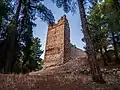 Remains of the Byzantine castle