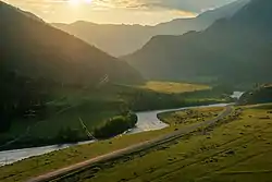 Chuya river near Akbom