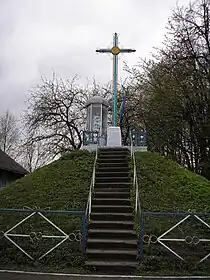 A symbolic grave to the Fighters for the Freedom of Ukraine