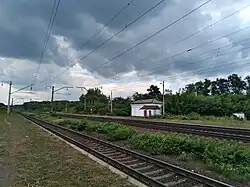 railway station near the village