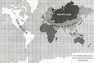 Image 12World map with the concepts of Heartland and Rimland applied (from Geopolitics)