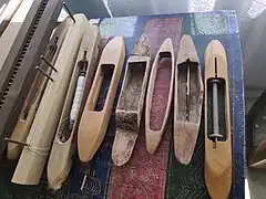 A collection of open and closed shuttles in Ukraine, some clearly handmade.