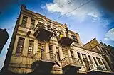 Old houses on the street