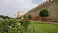 Part of Salé Medina wall