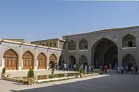 Outside of the mosque