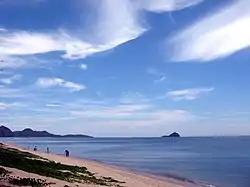 Beach at tambon Khlong Wan