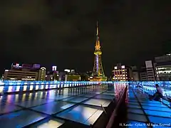 The Nagoya TV Tower and Oasis 21