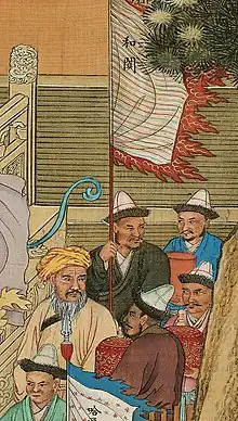 Khotan (和闐) delegates