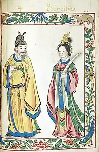 Noble Prince and Princess from Ming Dynasty China