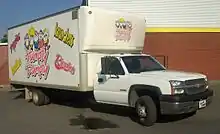 Humpty Dumpty delivery van in Montreal