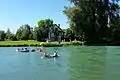 Ferry route to the convent