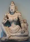 Image depicting Goddess Ambika from Karnataka, India, c. 900 CE, Norton Simon Museum