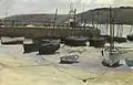 Edward Simmons, Low Tide, St Ives Harbor, private collection