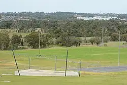 View from the Rooty Hill, Rooty Hill, Sydney, looking across Morreau Reserve