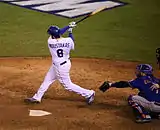 Mike Moustakas, Game 1, 2015 World Series