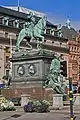 Stockholm statue at square named for him