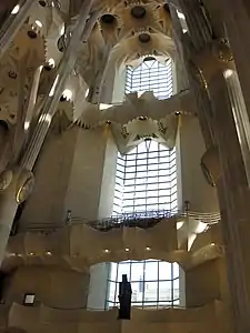 The Glory Façade from inside