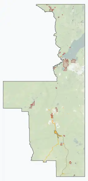 Fort McMurray is located in Regional Municipality of Wood Buffalo