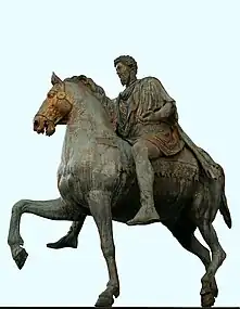 Equestrian statue of Marcus Aurelius