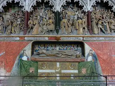 Scenes from the life of St. Firmin and the tomb of Bishop Ferry de Beauvoir (1490–1530)