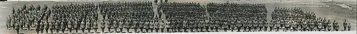 109th O.S. Battalion, Barriefield Camp, July 5, 1916. No. 554 (HS85-10-32557)