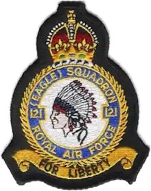 121 Eagle Squadron crest