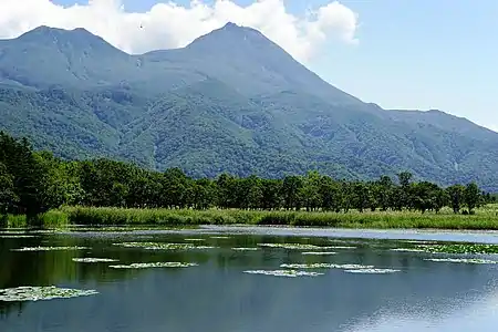 Lake Shiretoko Goko [ja] in the town of Shari, Okhotsk Subprefecture, Hokkaidō