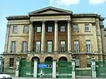 Forecourt railings, piers and gates to Apsley House