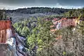 View from canyon rim