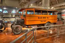 Blue Bird school bus built on a 1927 Ford Model TT