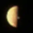 Plume near Io's terminator(21 December 2018)