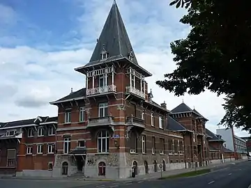 1901 - Ferme des Boues à Bruxelles, Quai de Willebroeck, 22, 1901