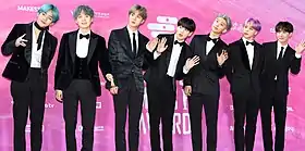 BTS at the 2019 Seoul Music Awards