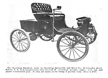 1902 Spaulding Runabout in Cycle and Automobile Trade Journal