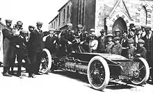 1903 Gordon Bennett Trophy, Athy, Ireland; Alexander Winton in the Winton Bullet 2