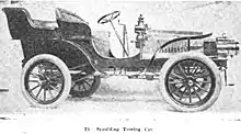 1903 Spaulding Touring Car in Cycle and Automobile Trade Journal