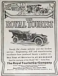 1910 Royal Tourist advertisement