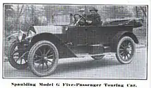 1913 Spaulding Model 40 from Automobile Trade Journal