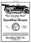 1914 Spaulding 40 Spaulding Sleeper from Iowa Factories Bulletin