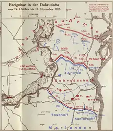 Operations in Dobruja, 19 October to 11 November 1916