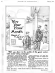 Society for Electrical Development Wire your Home month advertisement in Electrical Merchandising 1916