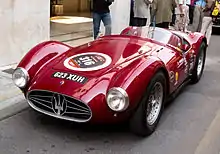 1954 Maserati A6GCS (Fantuzzi) at the 2011 Mille Miglia